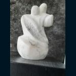Marmeren steenkunst elkaar graag zien Jenny Reynaert